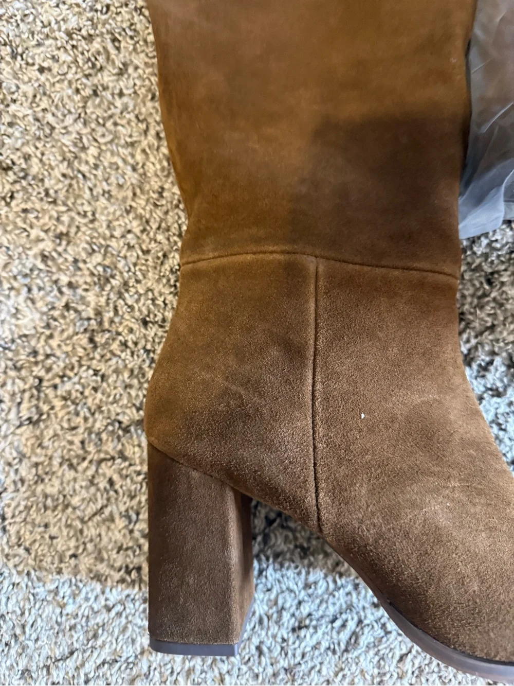 Steve Madden Women's Chocolate Brown Suede Over-the-Knee Boot 9.5